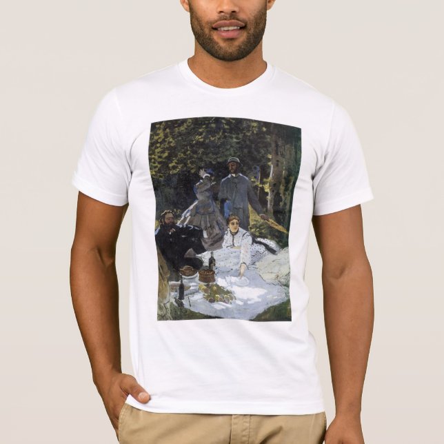 Le Petit Dejeuner Sur L'Herbe T-shirt (Framsida)