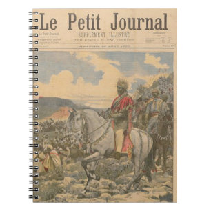 Le Petit Föra journal över av den etiopiska Anteckningsbok