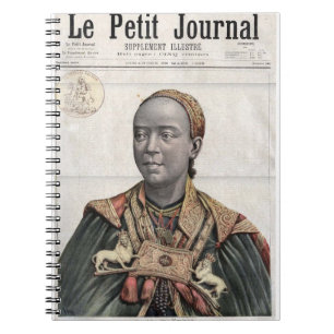 Le Petit Föra journal över etiopisk EmpressTaytu Anteckningsbok