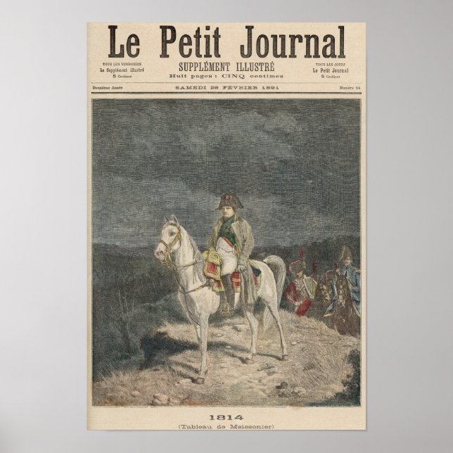 Le Petit Journal Poster (Framsidan)