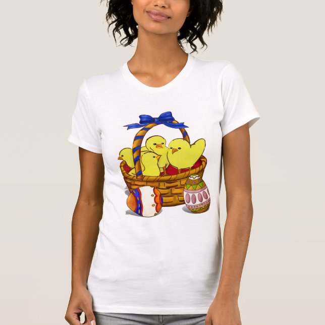 Le Petit Poule Påsk T-Shirt (Framsida)