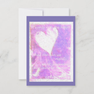 Le Petit Prince Greeting Card Tack Kort