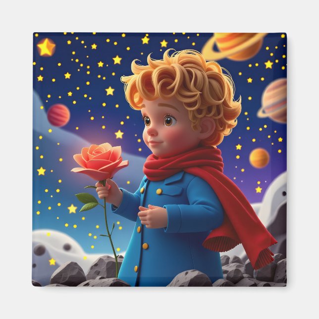 Le Petit Prince Magnet (Framsidan)