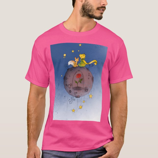 Le Petit Prince Painting T Shirt (Framsida)