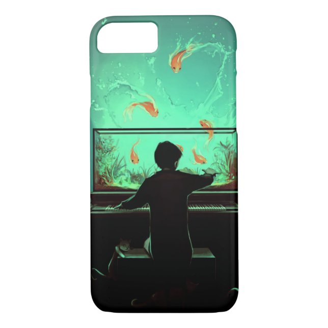 Le Pianoquarium Case-Mate iPhone Skal (Baksida)