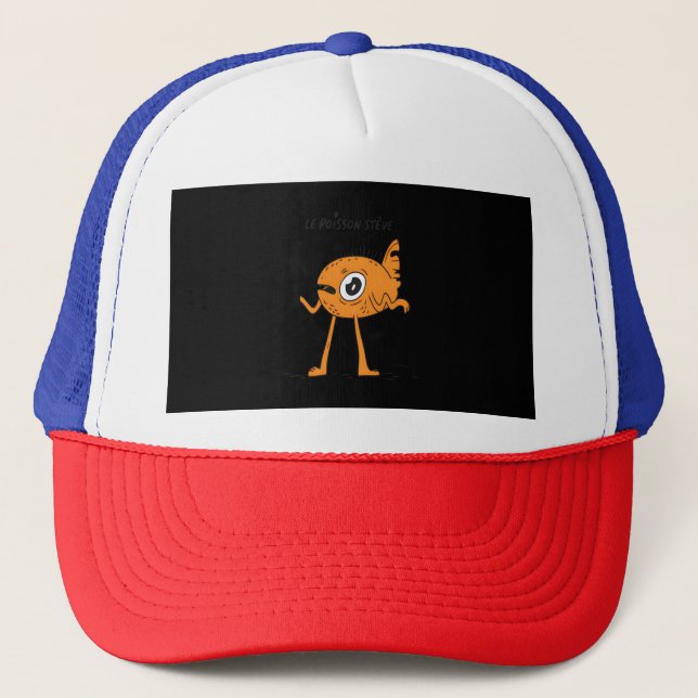 Le Poisson Steve Cute & Funny Keps (Framsida)