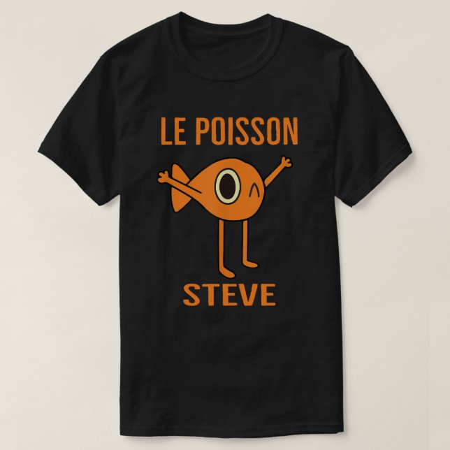 Le Poisson Steve Funny Fish för barn women Manar T Shirt (Design framsida)