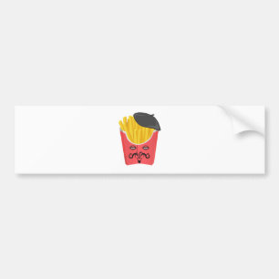 Le-pommes frites från frankriken bildekal