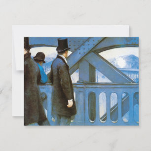 Le Pont de l'Europe av Gustave Caillebotte