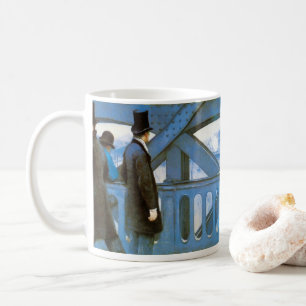 Le Pont de l'Europe av Gustave Caillebotte Kaffemugg