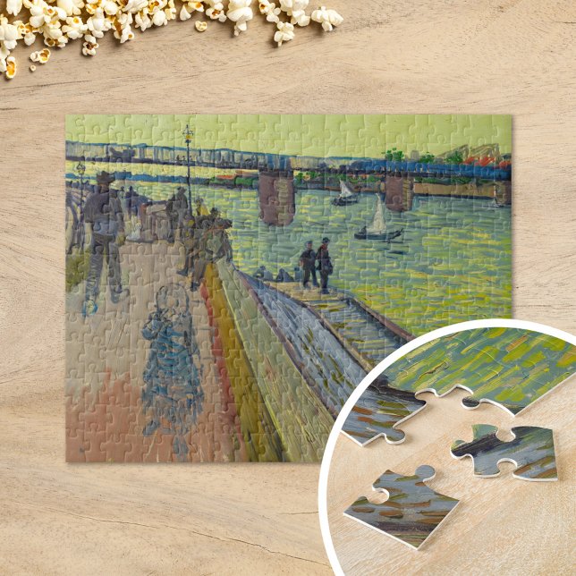 Le Pont de Trinquetaille | Vincent van Gogh Pussel (Skapare uppladdad)