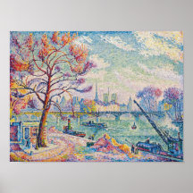 Le Pont Des Arts Paris | Paul Signac |