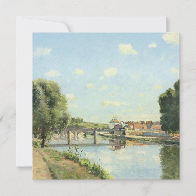 Le Pont Du chemin De Fer Camille Pissarro (Framsida)