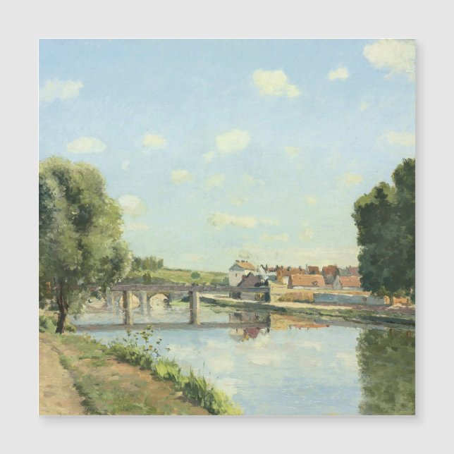 Le Pont Du chemin De Fer Camille Pissarro (Framsida)
