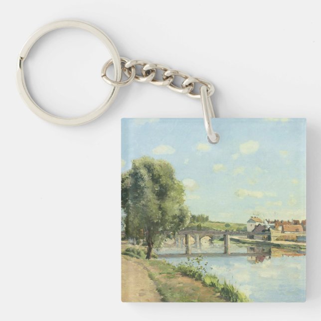 Le Pont Du chemin De Fer Camille Pissarro (Framsidan)