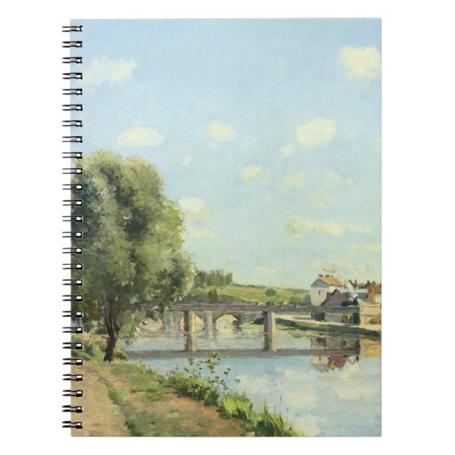 Le Pont Du chemin De Fer Camille Pissarro Anteckningsbok (Framsidan)
