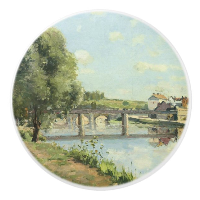 Le Pont Du chemin De Fer Camille Pissarro Knopp (Framsidan)