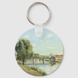Le Pont Du chemin De Fer Camille Pissarro Nyckelring