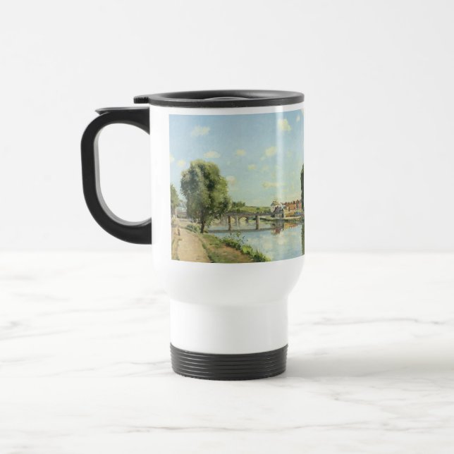 Le Pont Du chemin De Fer Camille Pissarro Resemugg (Vänster)