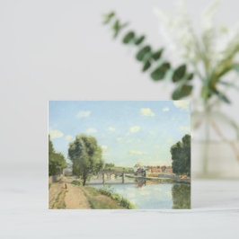 Le Pont Du chemin De Fer Camille Pissarro Vykort