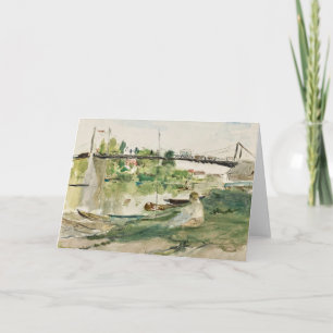 Le Pont sur l'Oise Berthe Morisot Kort