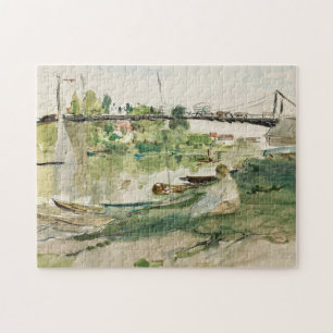 Le Pont sur l'Oise Berthe Morisot Pussel