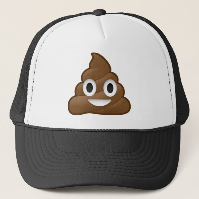 Le poopen Emoji Truckerkeps (Framsida)