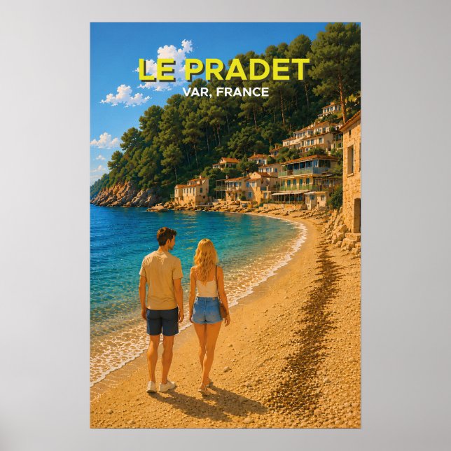 Le Pradet Poster (Framsidan)