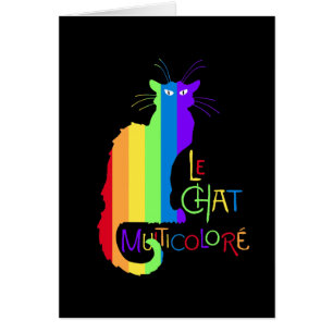 Le Prata Multicoloré Hälsningskort