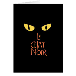 Le Prata Noir i mörken Hälsningskort