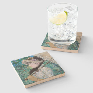 Le Printemps Édouard Manet Impressionist Painting Underlägg Sten