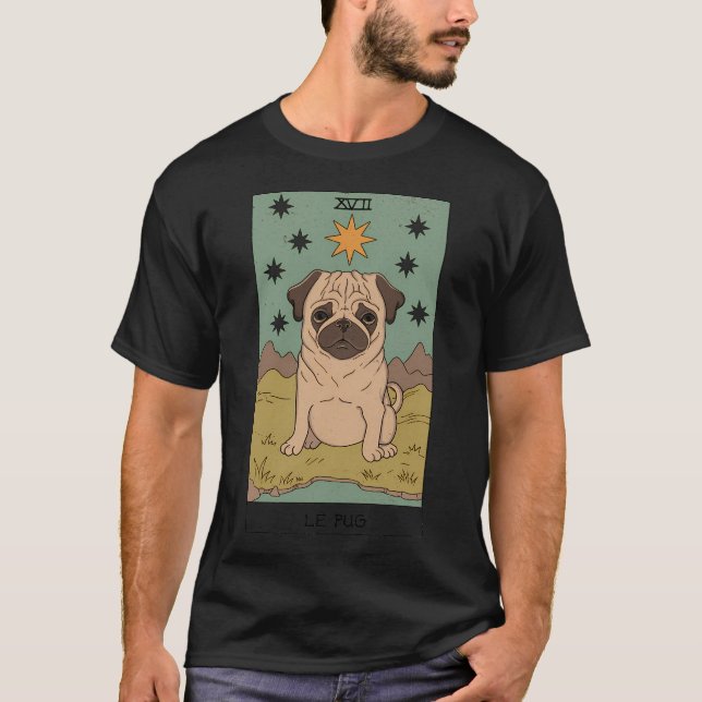 Le Pug T Shirt (Framsida)