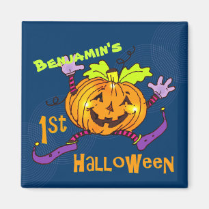 Le pumpa 1st Halloween Magnet