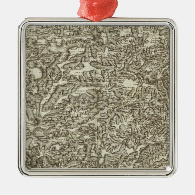 Le Puy Julgransprydnad Metall (Framsidan)