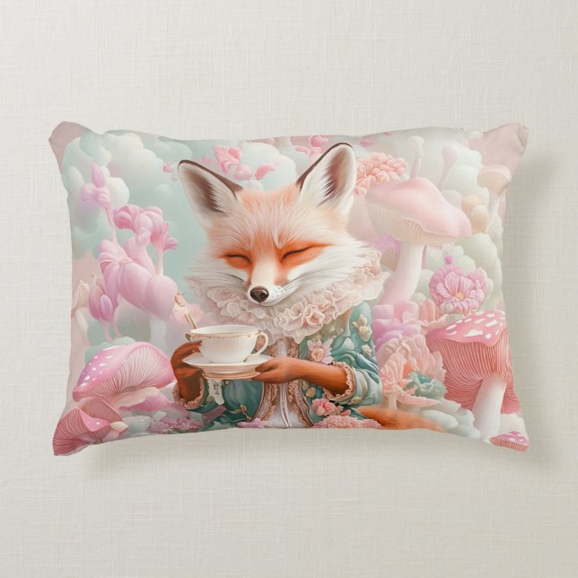 Le Renard Dandy - The Dandy Fox  Prydnadskudde (Framsidan)