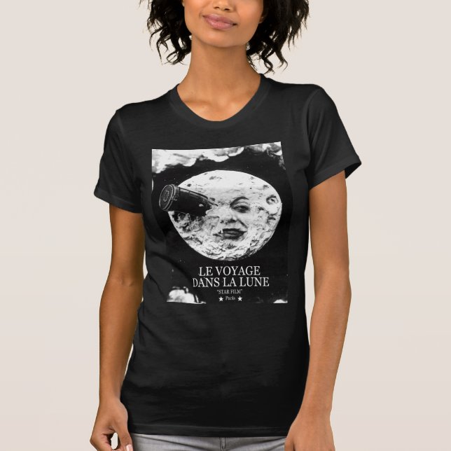 Le Resa Dans La Lune (en resa till månen) T Shirt (Framsida)