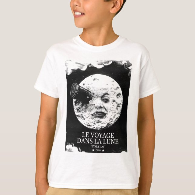 Le Resa Dans La Lune (en resa till månen) T-shirt (Framsida)
