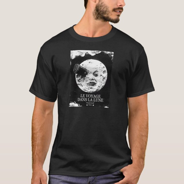Le Resa Dans La Lune (en resa till månen) T Shirt (Framsida)