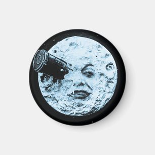Le Resa dansla Lune/en resa till månen 1902 Magnet
