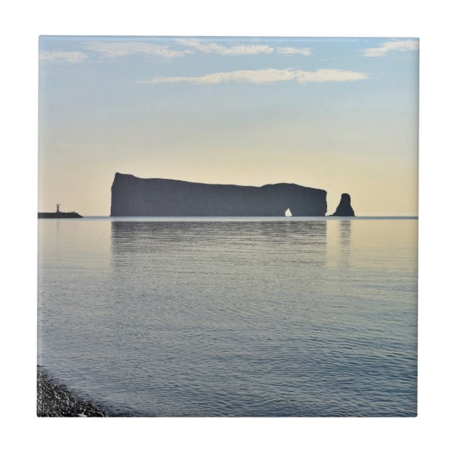 Le Rocher Perce Gaspesie Quebec Kanada Kakelplatta (Framsidan)