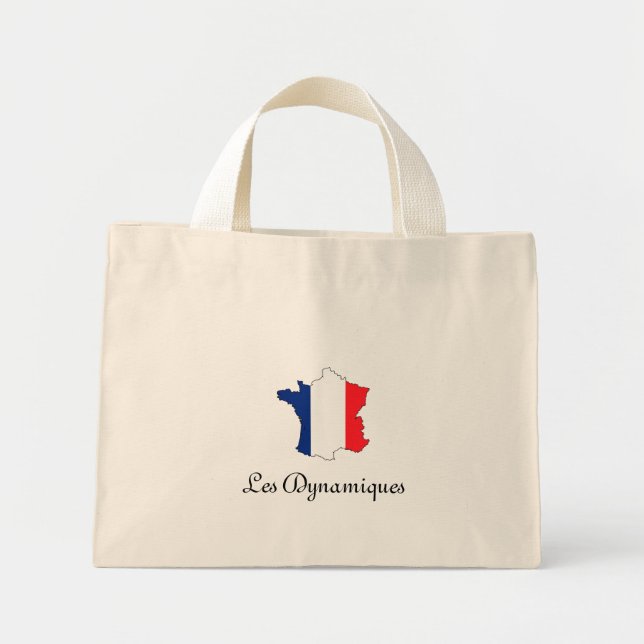 Le sac ’Les Dynamques’ Mini Tygkasse (Framsidan)