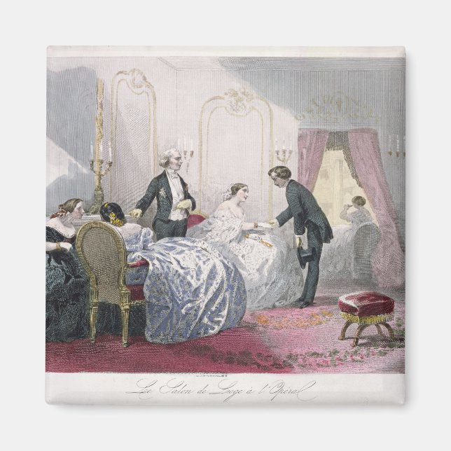 Le Salon de loge a l'Opera Magnet (Framsidan)