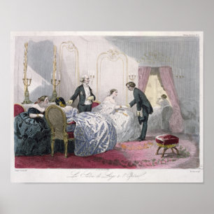 Le Salong de loge en l'Opera Poster