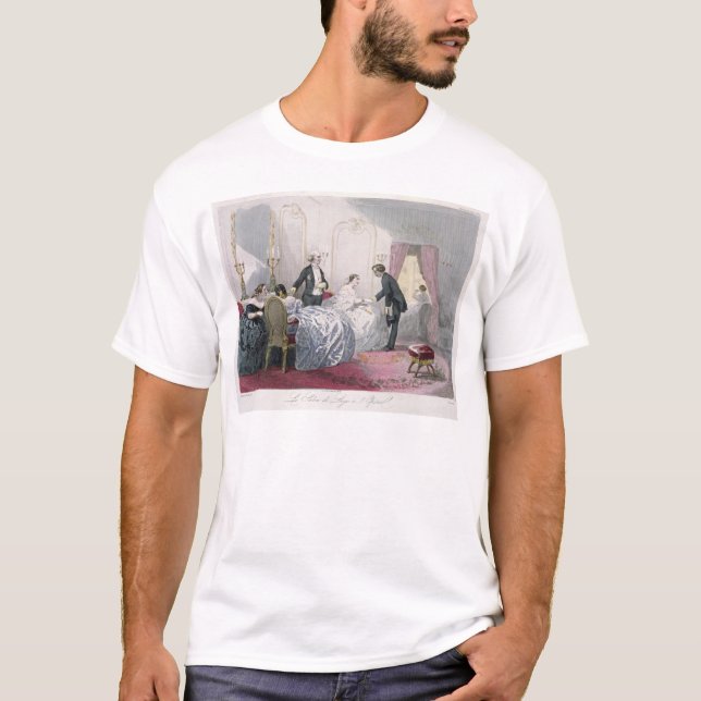 Le Salong de loge en l'Opera T-shirt (Framsida)