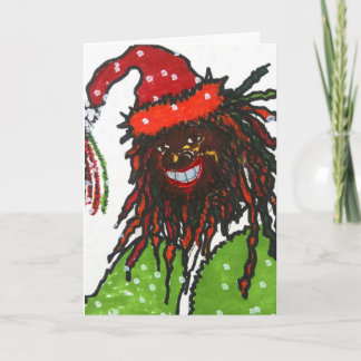 Le Santa Helgkort