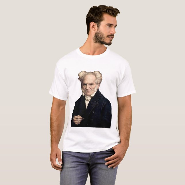 Le Schopenhauer Tee Shirt (Hel framsida)