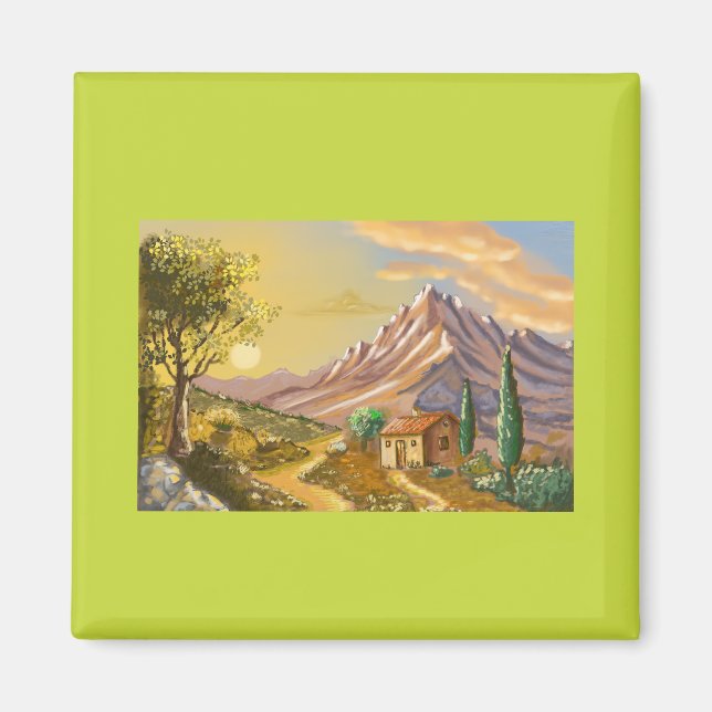 Le sentier du cabanon  magnet (Framsidan)