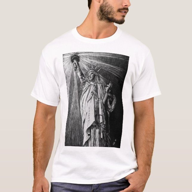 Le skjortan för frihet T Shirt (Framsida)