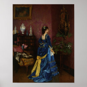 Le Slösa Robe, Auguste Toulmouche Poster