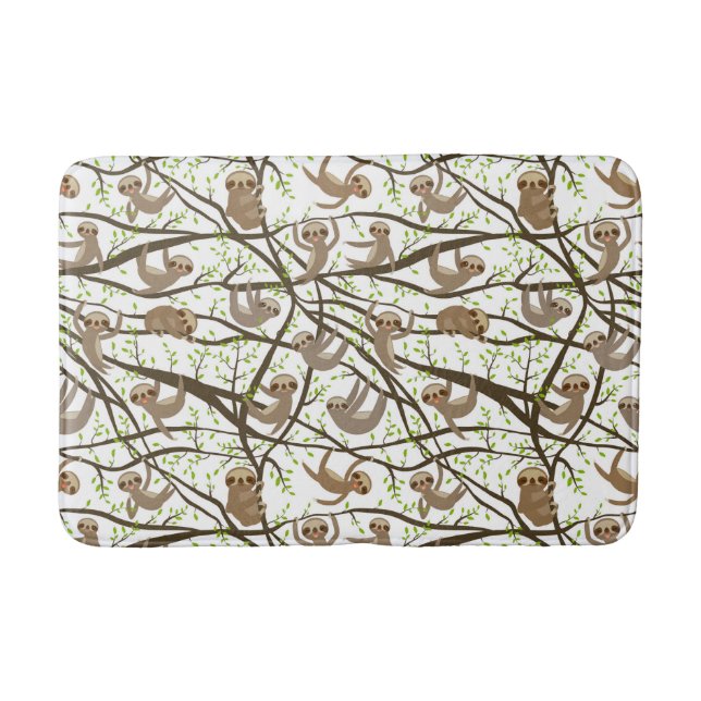 Le Slothmönster Badrumsmatta (Framsidan)